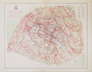  [ÉGOUTS de PARIS] Égouts de Paris au 1er janvier 1878. par ALPHAND (Jean-Charles Adolphe) & FAUVE (L.).