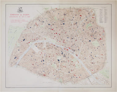  [ÉDIFICES] Édifices de Paris construits de 1871 à 1889.