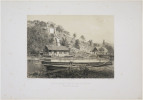  [MARTINIQUE] Vue du ch&acirc;teau d'eau ou canal de Gueydon. Fort-de-France, Martinique.. HARTMANN (Hippolyte) & CIC&Eacute;RI (Eug&egrave;ne).