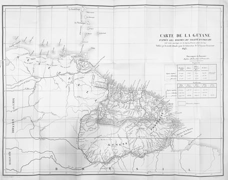 Notice statistique sur la Guyane française.. [GUYANE].