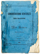 Considérations générales sur Maurice. par HERCHENRODER (Alcide).