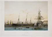  La Gloire. Frégate cuirassée à hélice. par LE BRETON (Louis).