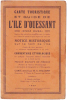  [OUESSANT] Carte touristique et guide de l'&icirc;le d'Ouessant (Enez Eusa).. GIRARD (&Eacute;mile) & BARR&Egrave;RE (Henry).