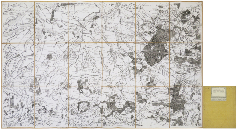  [CAMBRAI] Carte de Cassini. Feuille n&deg;42/26. Cambray.. CASSINI de THURY (C&eacute;sar-Fran&ccedil;ois).