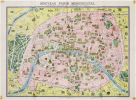  Nouveau Paris monumental. Itin&eacute;raire pratique de l'&eacute;tranger dans Paris. [et] Monuments et vues des environs de Paris.. M&Eacute;N&Eacute;TRIER (F.) & LECONTE ...