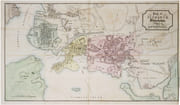  [PLYMOUTH] The Visitor's companion to Plymouth, Devonport, and Stonehouse - Plan of Plymouth, Stonehouse, and Devonport. par LEE (George Samuel). - Image 3