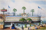  [Vue des Bains de la Samaritaine]. par [ANONYME]. - Image 1