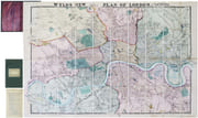  [LONDRES] Wyld's new Plan of London and its vicinity. par WYLD (James). - Image 1