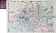  [LONDRES] Wyld's new Plan of London and its vicinity. par WYLD (James). - Image 2