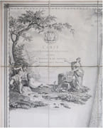  [AQUITAINE] Carte de la Généralité d'Aquitaine dédiée à Monsieur de Néville, intendant de la province. par BELLEYME (Pierre de). - Image 2