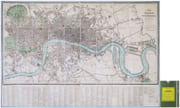  [LONDRES] Plan of London and Westminster, with the borough of Southwark; reduced from the large plan in forty sheets. par WYLD (James). - Image 4