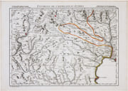  [CASTELLANE & ANTIBES] Environs de Castellane, et Antibes. par DHEULLAND (Guillaume).