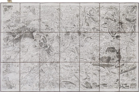  [VAISON-la-ROMAINE] Carte de Cassini. Feuille n°121/17.L. Vaison.. CASSINI de THURY (César-François).