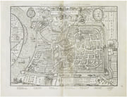  [VALENCE] Le vray portraict de la ville et cité de Valence - La cité de Valence en Dauphiné. par BELLEFOREST (François de).