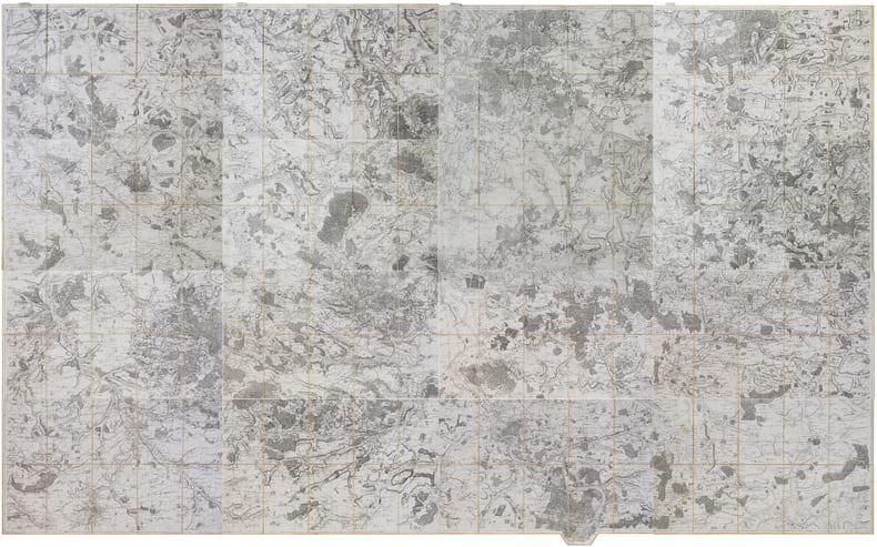  Atlas topographique en XVI feuilles des environs de Paris, &agrave; la distance d'environ 8 myriam&egrave;tres, ou 18 lieues, dans sa moyenne &eacute;tendue, dress&eacute; sur ...