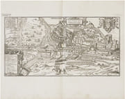  [LOCHES] La ville et chasteau de Loches. par BELLEFOREST (François de).