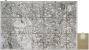  [LYON] Carte de Cassini. Feuille n&deg;87/1 K. Lyon.. CASSINI de THURY (C&eacute;sar-Fran&ccedil;ois).