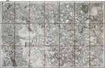  [LYON] Carte de Cassini. Feuille n&deg;87/1 K. Lyon.. CASSINI de THURY (C&eacute;sar-Fran&ccedil;ois).