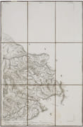 [FORT QUEYRAS/CHÂTEAU-VILLE-VIEILLE] Carte de Cassini. Feuille n°166/16 N. Queiras. par CASSINI de THURY (César-François). - Image 2