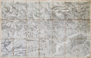  [LORGUES/BRIGNOLES/DRAGUIGNAN] Carte de Cassini. Feuille n°154/146. Draguignan-Lorgues. par CASSINI de THURY (César-François). - Image 2