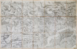  [LORGUES/BRIGNOLES/DRAGUIGNAN] Carte de Cassini. Feuille n&deg;154/146. Draguignan-Lorgues.. CASSINI de THURY (C&eacute;sar-Fran&ccedil;ois).