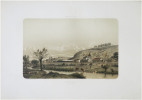  [L&Eacute;ROUVILLE] Chemins de fer de l'Est. L&eacute;rouville, vue prise de la Prairie.. MAUGENDRE (Adolphe).