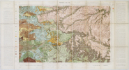  [G&Eacute;OLOGIE/MORTAGNE-au-PERCHE] Carte topographique de l'&Eacute;tat-Major. Carte g&eacute;ologique d&eacute;taill&eacute;e. Mortagne. Feuille n&deg;63.. GUILLIER (Albert) & JACQUOT ...