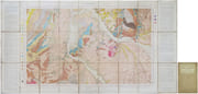  [GÉOLOGIE/SAINT-PIERRE-le-MOÛTIER] Carte topographique de l'État-Major. Carte géologique détaillée. S.t Pierre. Feuille n°135. par DAGINCOURT (Emmanuel) & LAUNAY (Louis de) & BUSQUET (Horace).