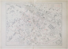 [PARIS 5&egrave;me et 6&egrave;me arrondissements] 5.e arrond.t du Panth&eacute;on - 6.e arrond.t du Luxembourg.. ALPHAND (Jean-Charles Adolphe) & FAUVE (L.).