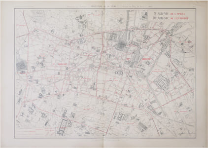 [PARIS 9ème et 10ème arrondissement] 9.e arrond.t de l'Opéra - 10.e arrond.t de l'Entrepôt.