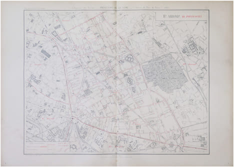 [PARIS 11ème arrondissement] 11.e arrond.t de Popincourt.. ALPHAND (Jean-Charles Adolphe) & FAUVE (L.).