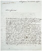 Lettre autographe sign&eacute;e [au comte de Peynier].. [SAINT-DOMINGUE] — VILLARS (Claude Joseph Dubreuil de).