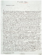 Lettre non signée au comte de Peynier. par [SAINT-DOMINGUE].