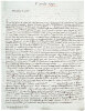Lettre non sign&eacute;e au comte de Peynier.. [SAINT-DOMINGUE].