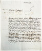 Lettre autographe sign&eacute;e au comte de Peynier.. [SAINT-DOMINGUE] — HANUS DE JUMECOURT (Charles Arnould Ignace.