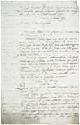 Copie de la lettre par les députés du petit Goave à l’Assemblée générale de la partie française de St. Domingue, aux membres du Comité du petit Goave. par [SAINT-DOMINGUE].