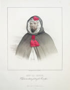 Abd-El-Kader. D'après un dessin fait au fort Lamalgue. par [ALGERIE] — MAURIN (Antoine)
