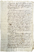 Coppie des propositions faites à Mr le comte de Peinier par l’Armée patriotique de la partie françoise de St. Domingue campée à Léoganne [sic]. par [SAINT-DOMINGUE] — MONTULLE (Jean Baptiste Hyacinthe de).