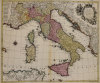  Italia annexis insulis Sicilia, Sardinia et Corsica.. LOTTER (Tobias Conrad);