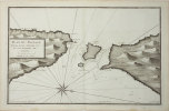  [SARDAIGNE] Plan du passage entre lisle Azinara et le cap Azinara de Sardaigne.. AYROUARD (Jacques).