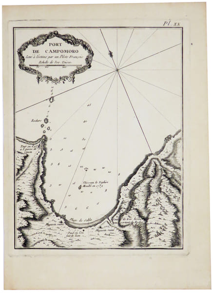  [CORSE] Port de Campomoro.. BELLIN (Jacques-Nicolas);