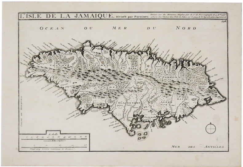  [JAMAIQUE] L'isle de la Jamaique.. FER (Nicolas de).
