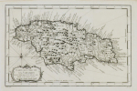  [JAMAIQUE] Carte de l'isle de la Jamaique.. BELLIN (Jacques-Nicolas).