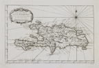  [SAINT-DOMINGUE] Carte de l'isle de Saint Domingue.. BELLIN (Jacques-Nicolas).
