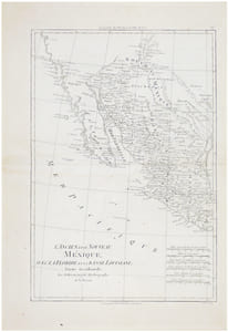 L'Ancien et le Nouveau Mexique, avec la Floride et la basse Louisiane.