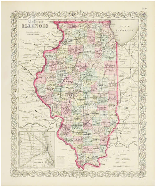  Illinois.. COLTON (Joseph Hutchins).