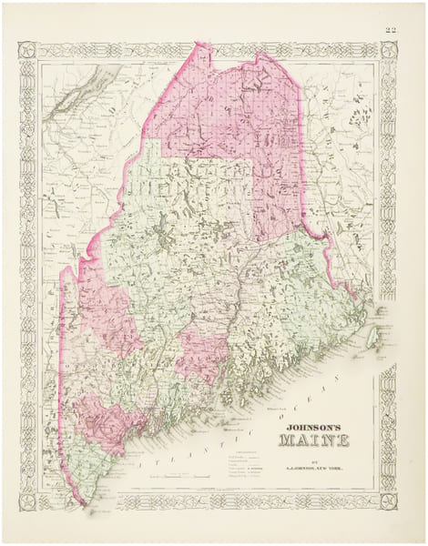  Maine.. JOHNSON (Alvin Jewett).