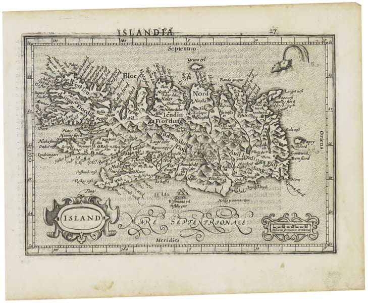  [ISLANDE] Island.. MERCATOR (Gerard) & HONDIUS (Jodocus).