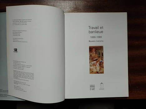Travail et banlieue, 1880-1980. Regards d'artistes. CAUMONT Gisèle & al.