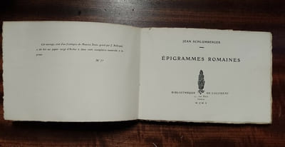 Epigrammes romaines